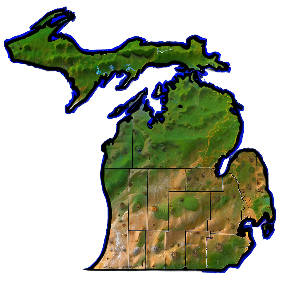 Solid Michigan Framework Png Tqu17 PNG Image