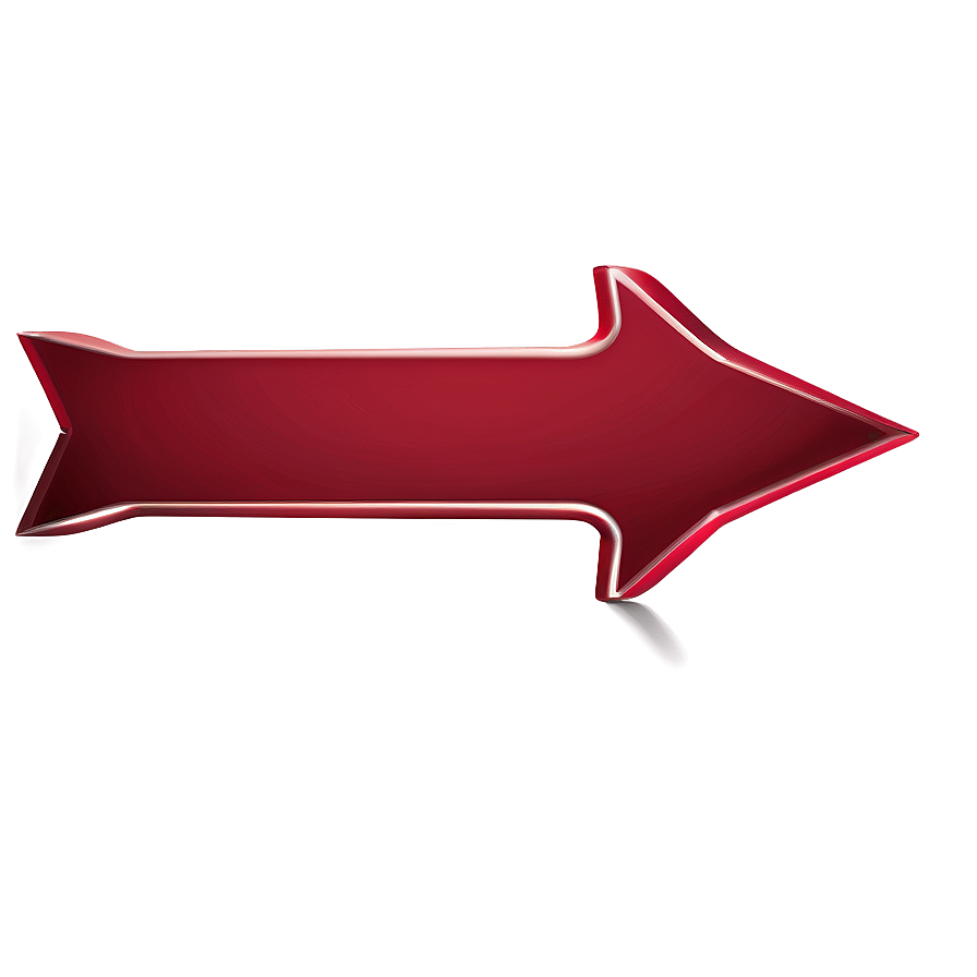 Solid Red Arrow Png 06132024 PNG Image