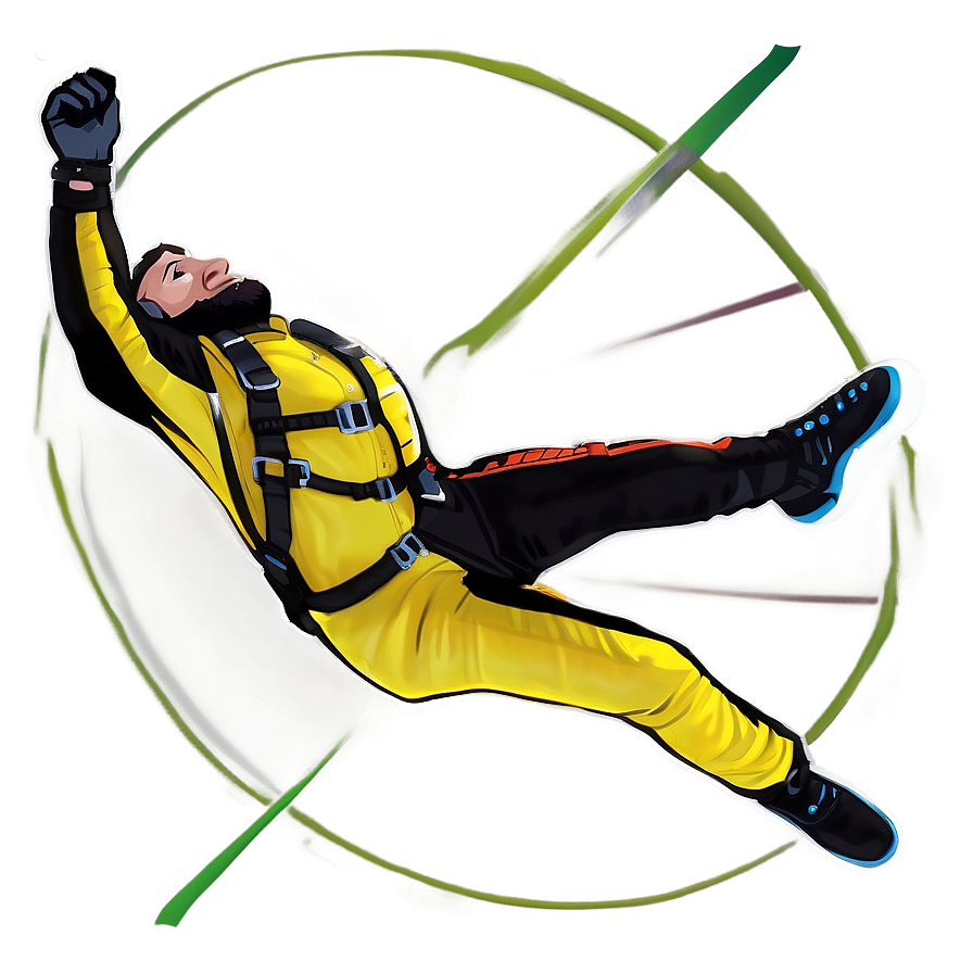 Solo Skydive Png Ukn PNG Image