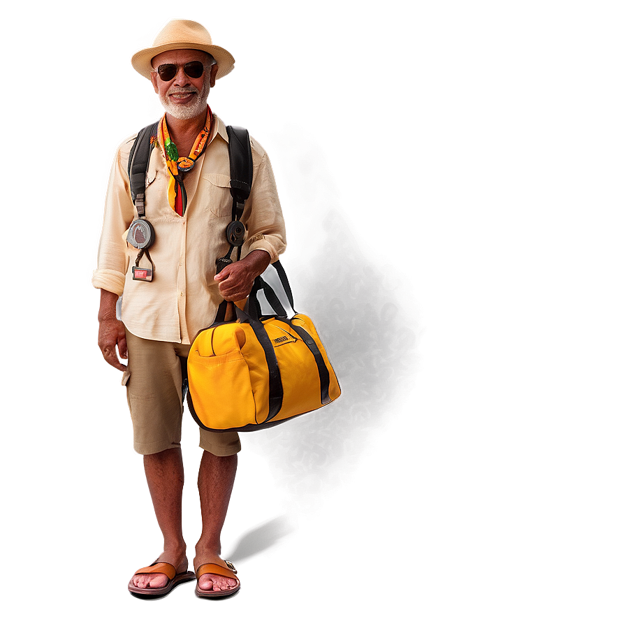 Solo Traveler's Vacation Png Gtu15 PNG Image