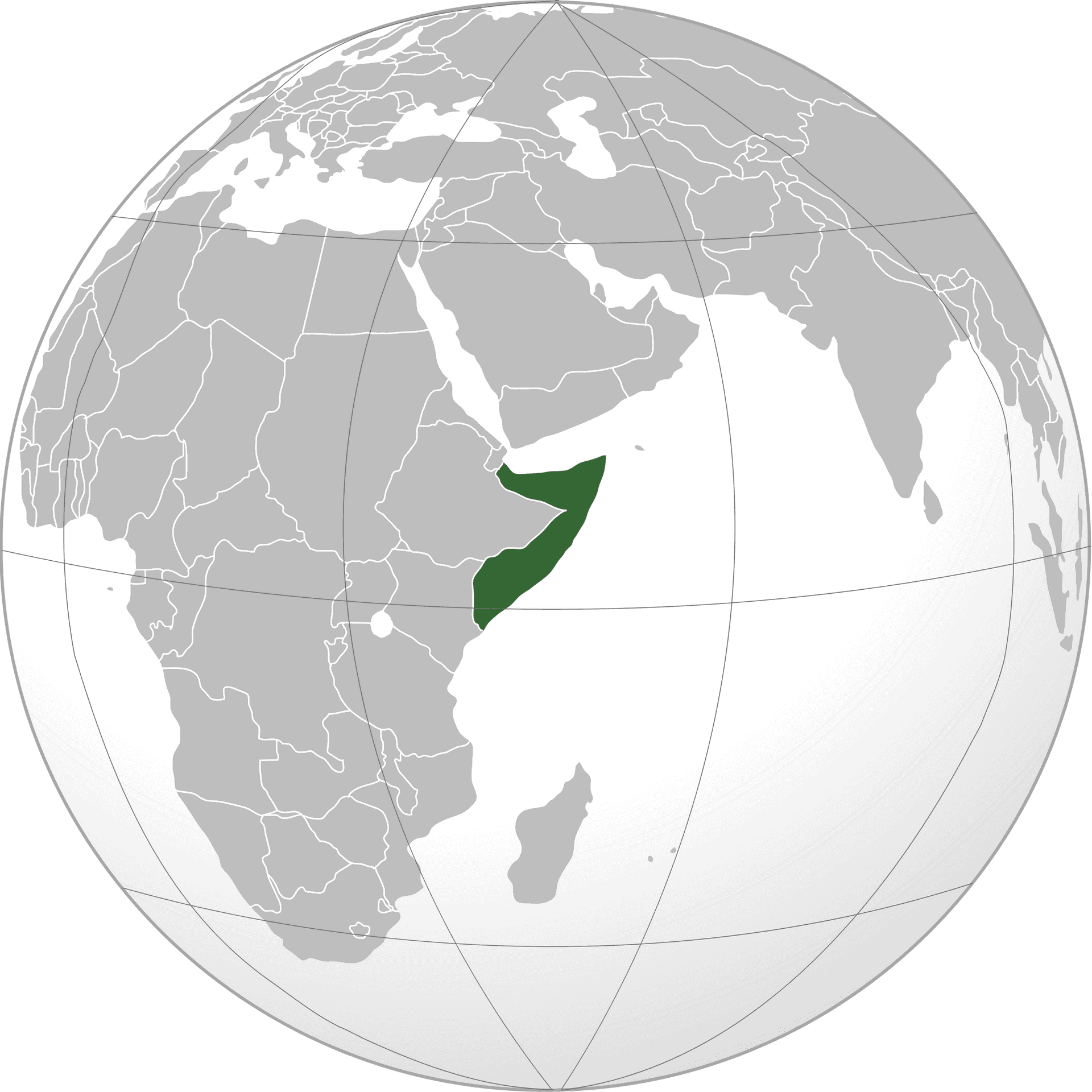 Somaliaon Globe PNG Image