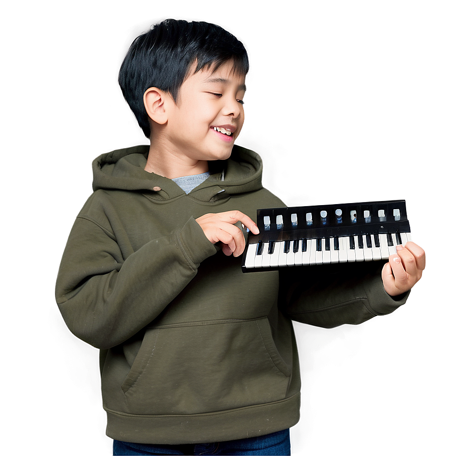 Son Discovering Music Png Gvn PNG Image