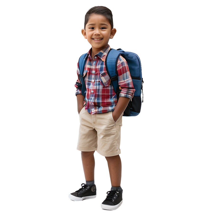 Son's First Day Of School Png 82 PNG Image