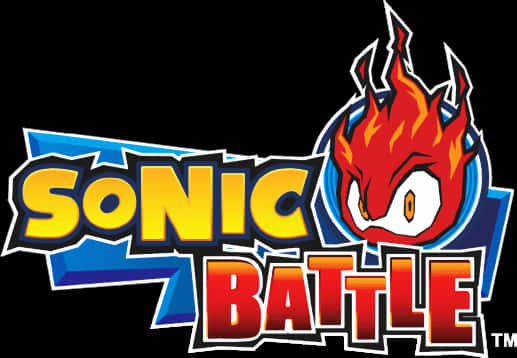 Sonic Battle Game Logo PNG Image