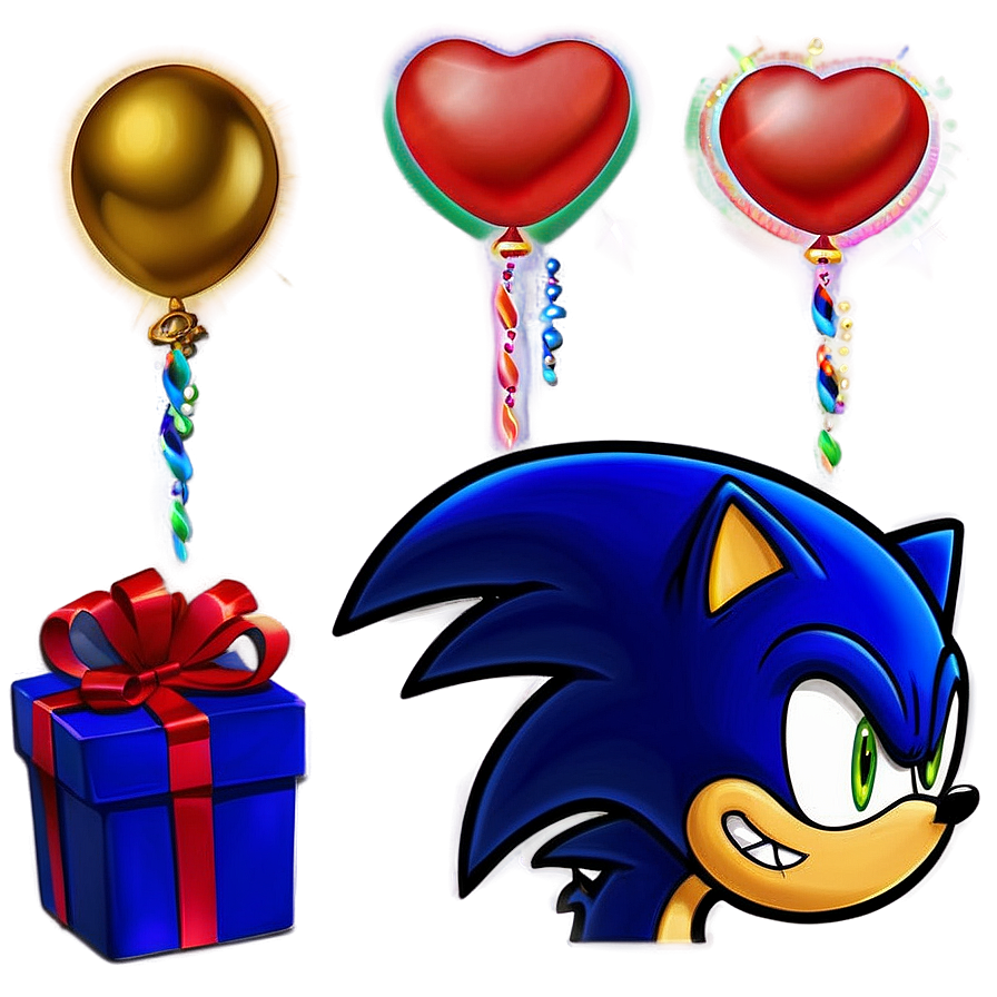 Sonic Birthday Gift Ideas Png Ocd36 PNG Image