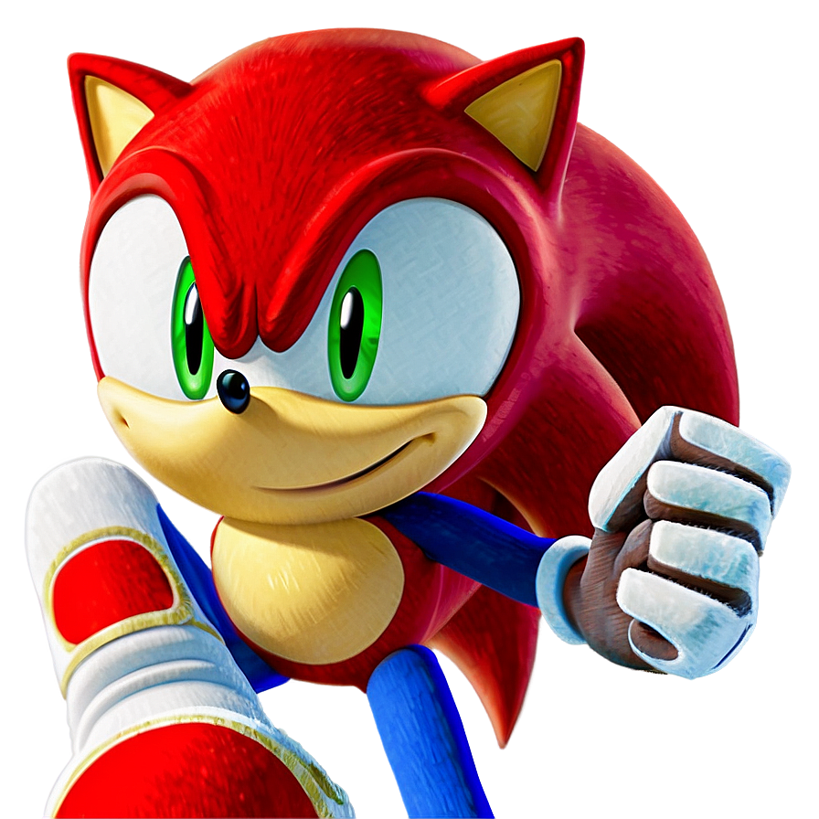 Sonic's Friend Knuckles Png 22 PNG Image