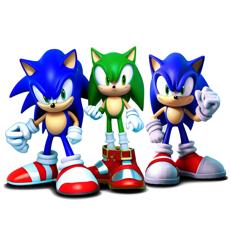 Sonic Series Characters Png 06132024 PNG Image