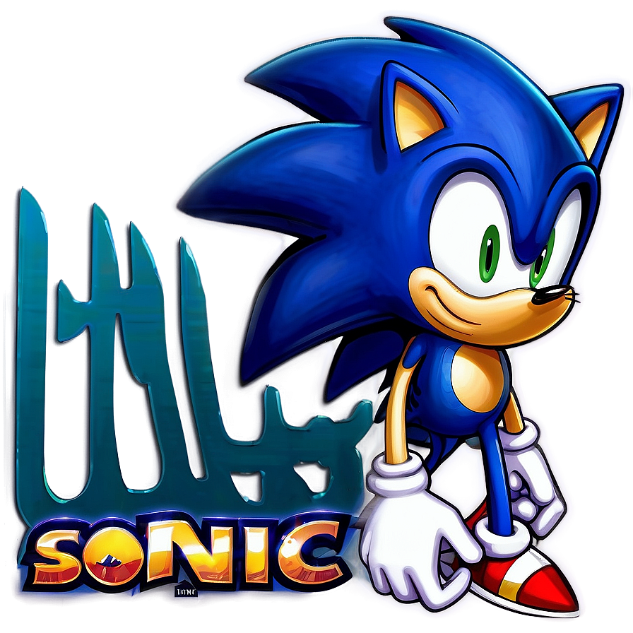 Sonic The Hedgehog Logo Png 86 PNG Image