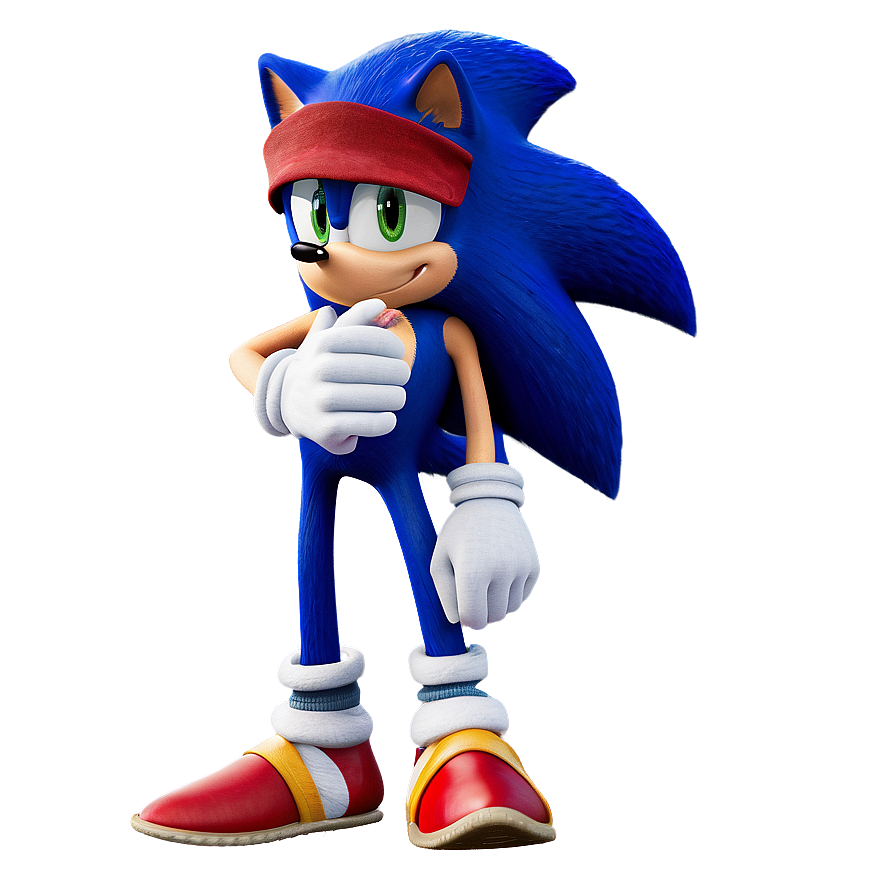 Sonic The Hedgehog Movie Version Png 53 PNG Image