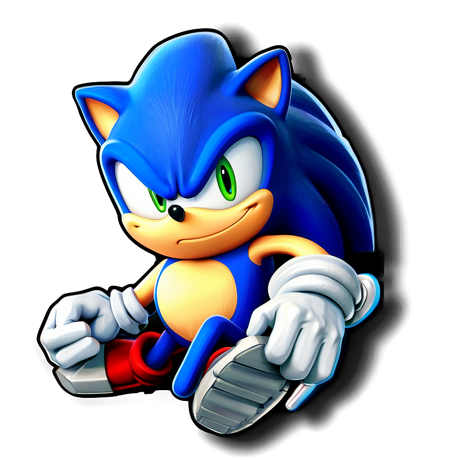 Sonic The Hedgehog Stickers Png Vfm20 PNG Image