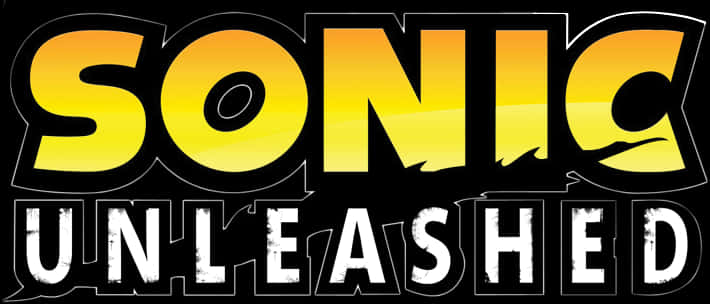 Sonic Unleashed Game Logo PNG Image