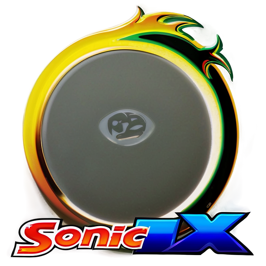 Sonic X Logo Png Tsp43 PNG Image