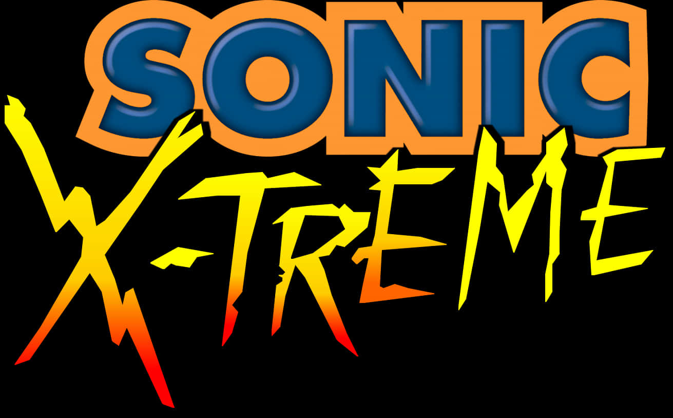 Sonic Xtreme Logo PNG Image