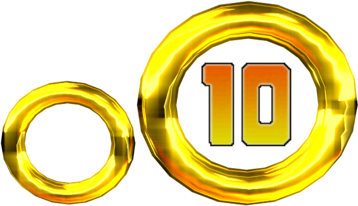 Sonic10 Ring Bonus PNG Image