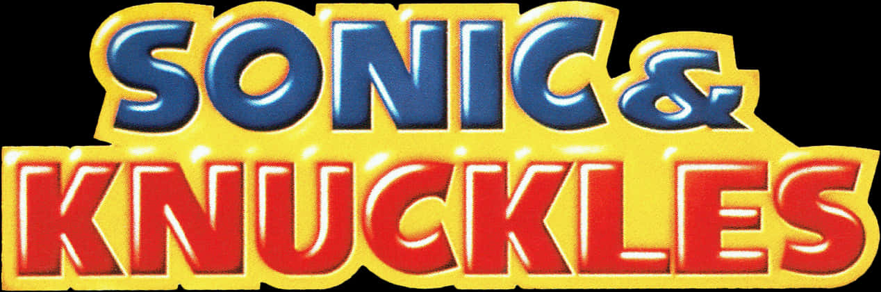 Sonicand Knuckles Logo PNG Image