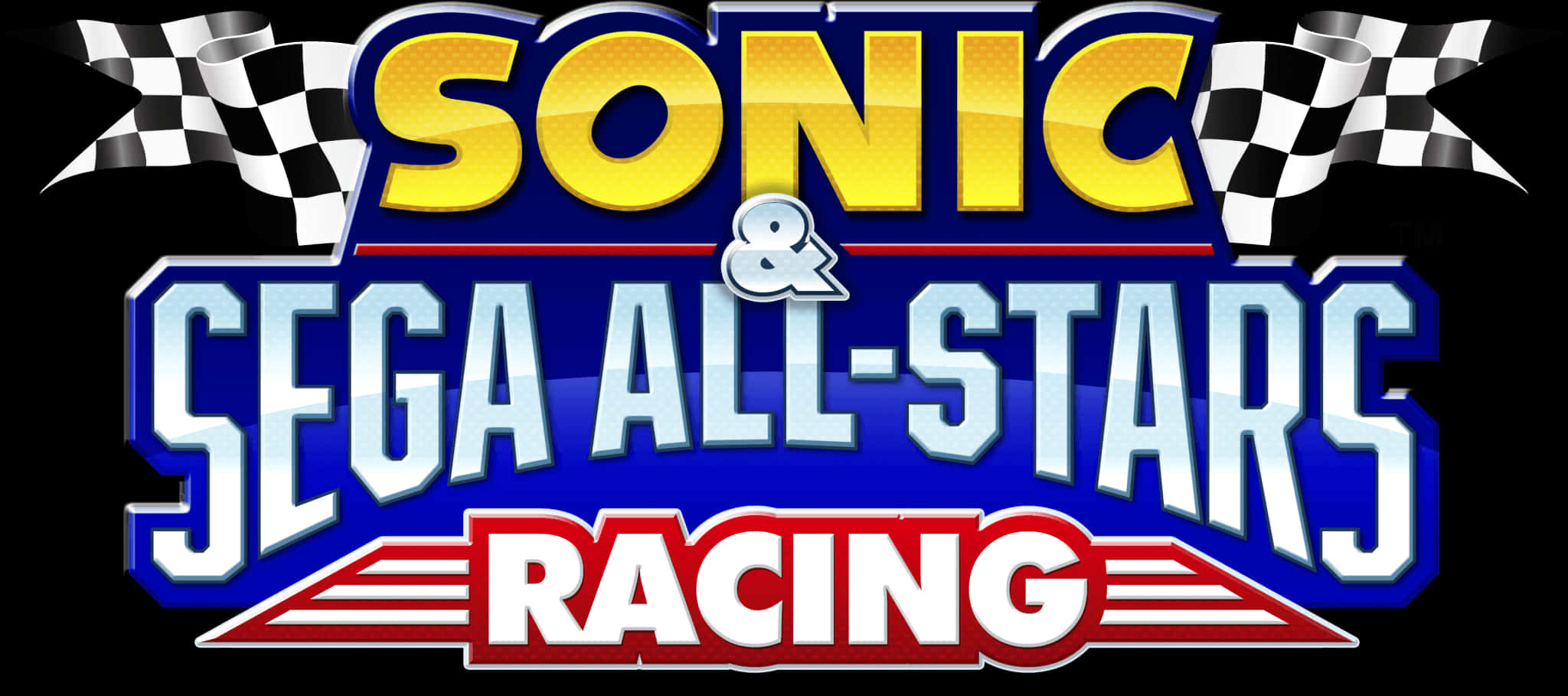 Sonicand S E G A All Stars Racing Logo PNG Image