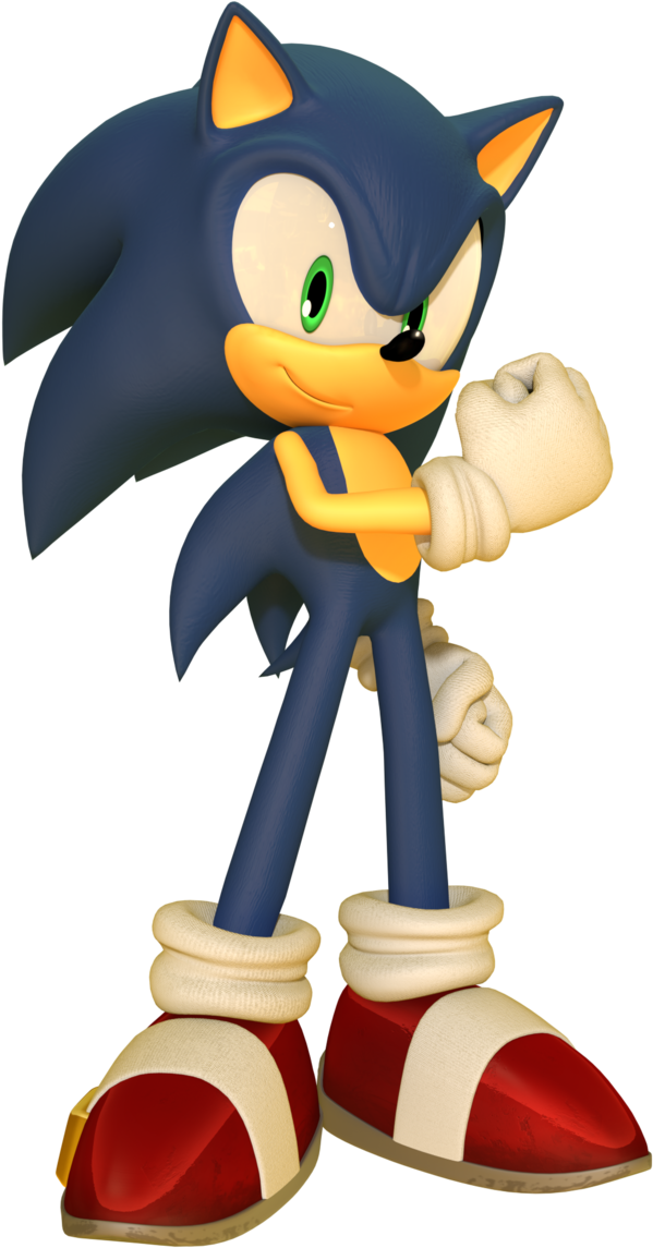 Sonicthe Hedgehog Pose PNG Image