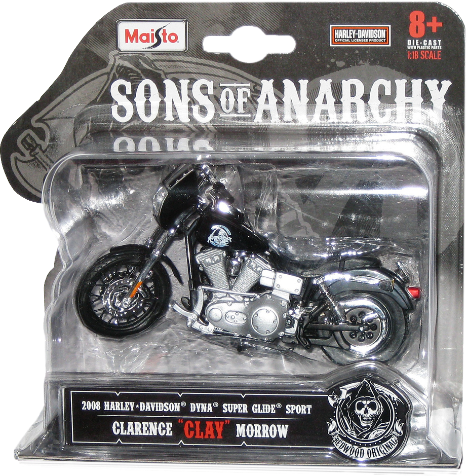 Sonsof Anarchy Clay Morrow Harley Davidson Model PNG Image