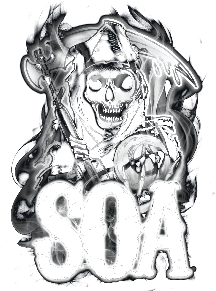 Sonsof Anarchy Skull Logo PNG Image