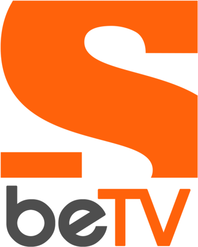 Sony Betv Logo Orangeand Gray PNG Image