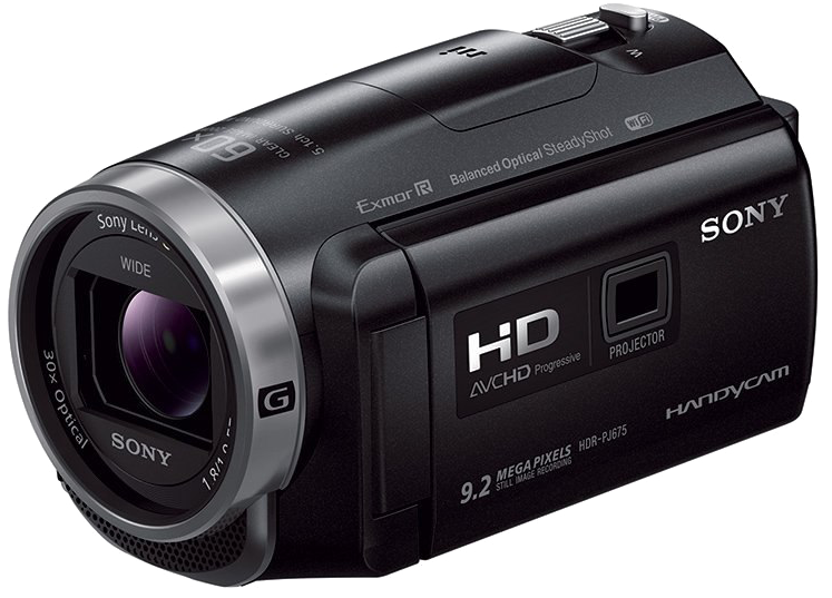 Sony Handycam H D R P J675 PNG Image