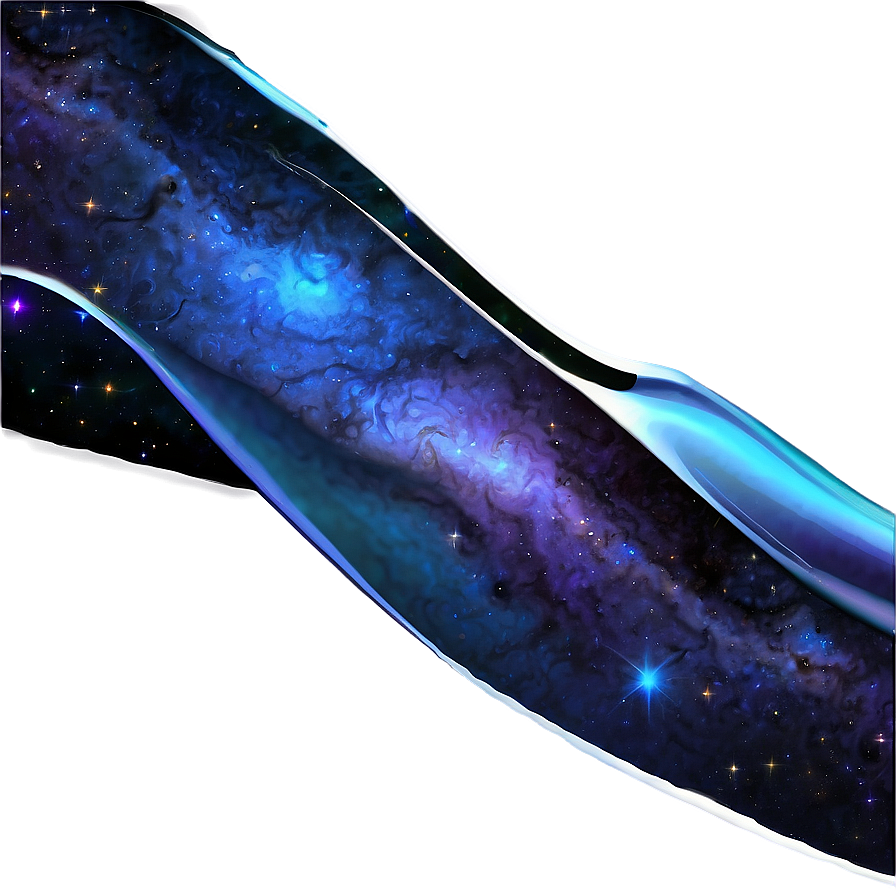 Soothing Stardust River Png Eha PNG Image