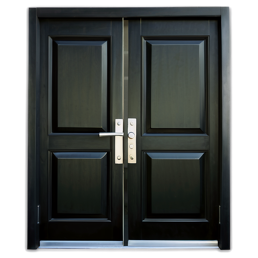 Sophisticated Black Door Png Tvc37 PNG Image