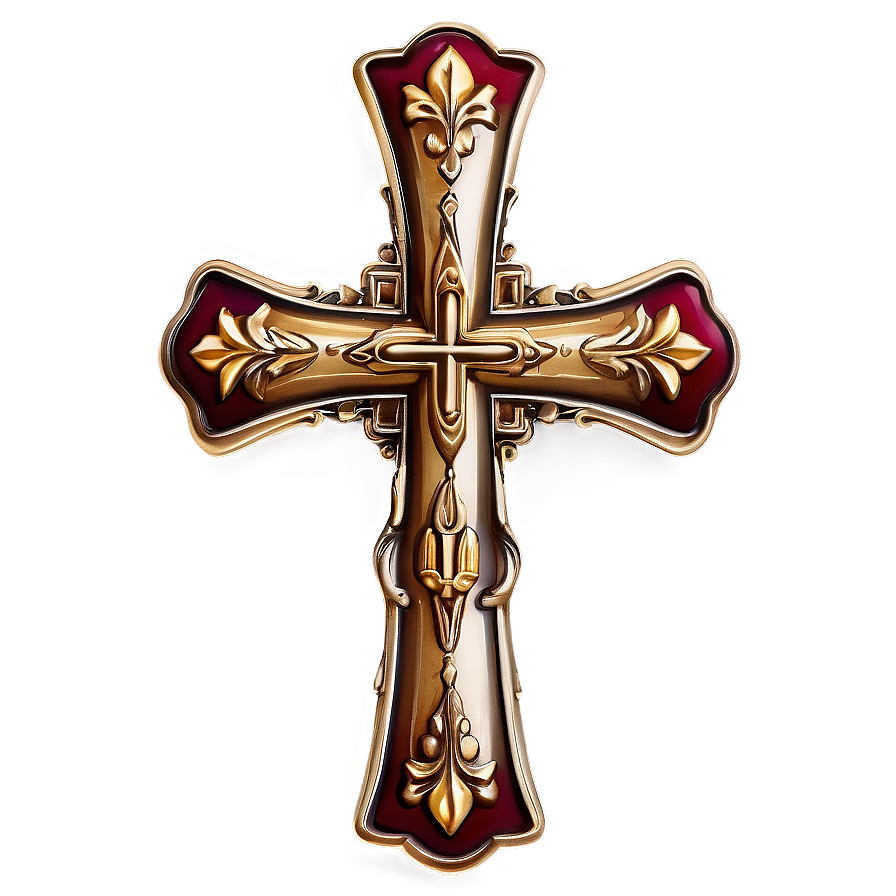 Sophisticated Cross Symbol Png Hjd32 PNG Image