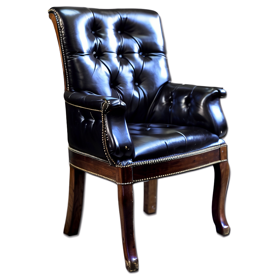 Sophisticated Executive Armchair Png 06262024 PNG Image