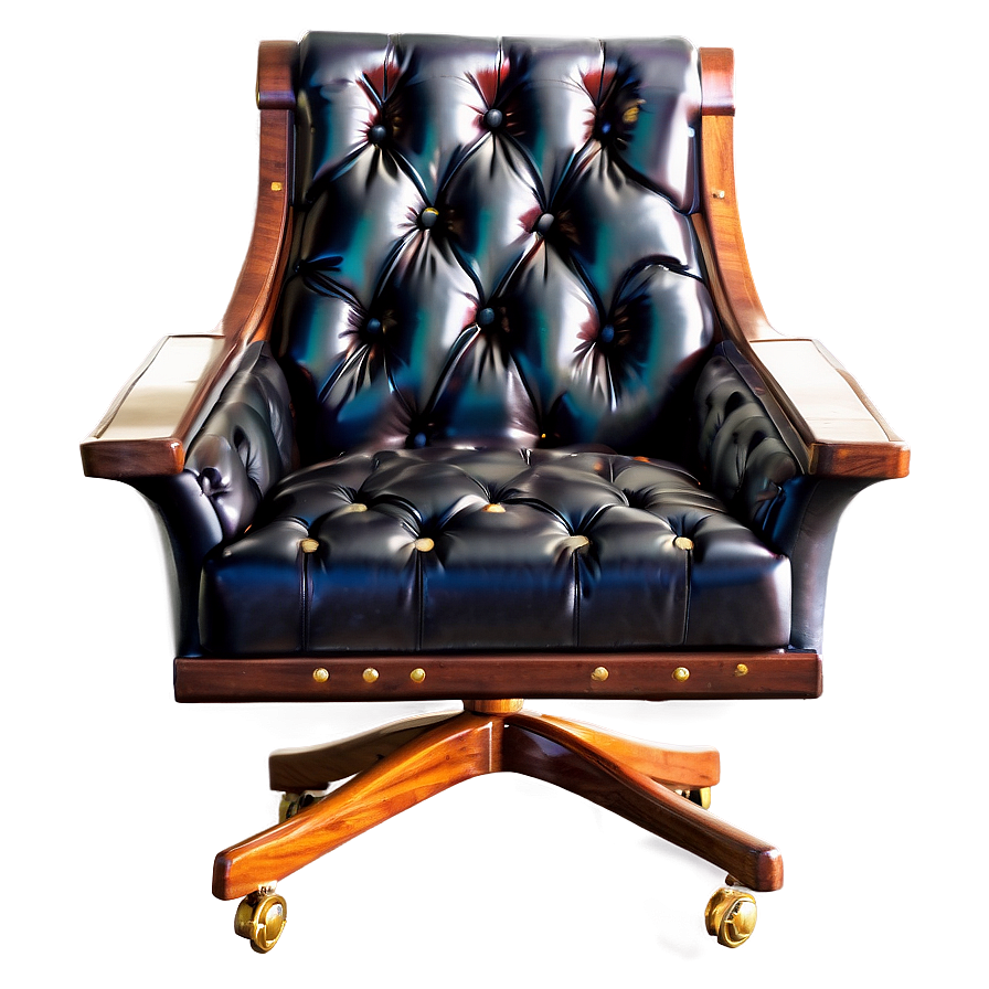 Sophisticated Executive Armchair Png Oqj PNG Image