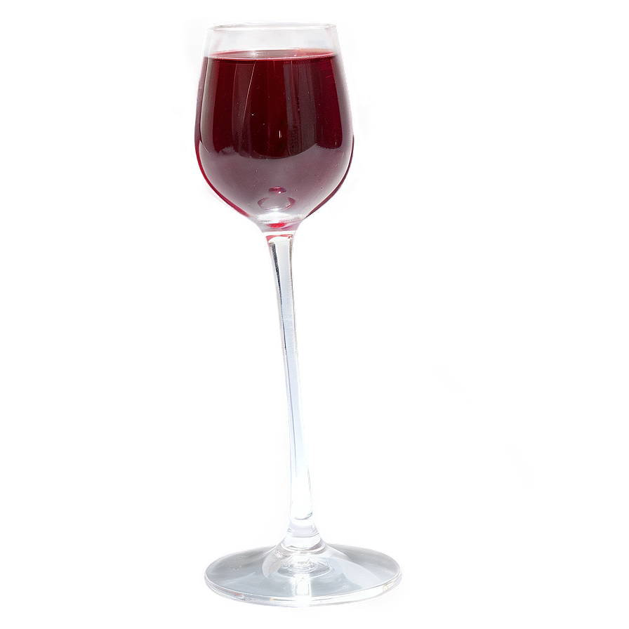 Sophisticated Red Wine Glass Png Pif PNG Image