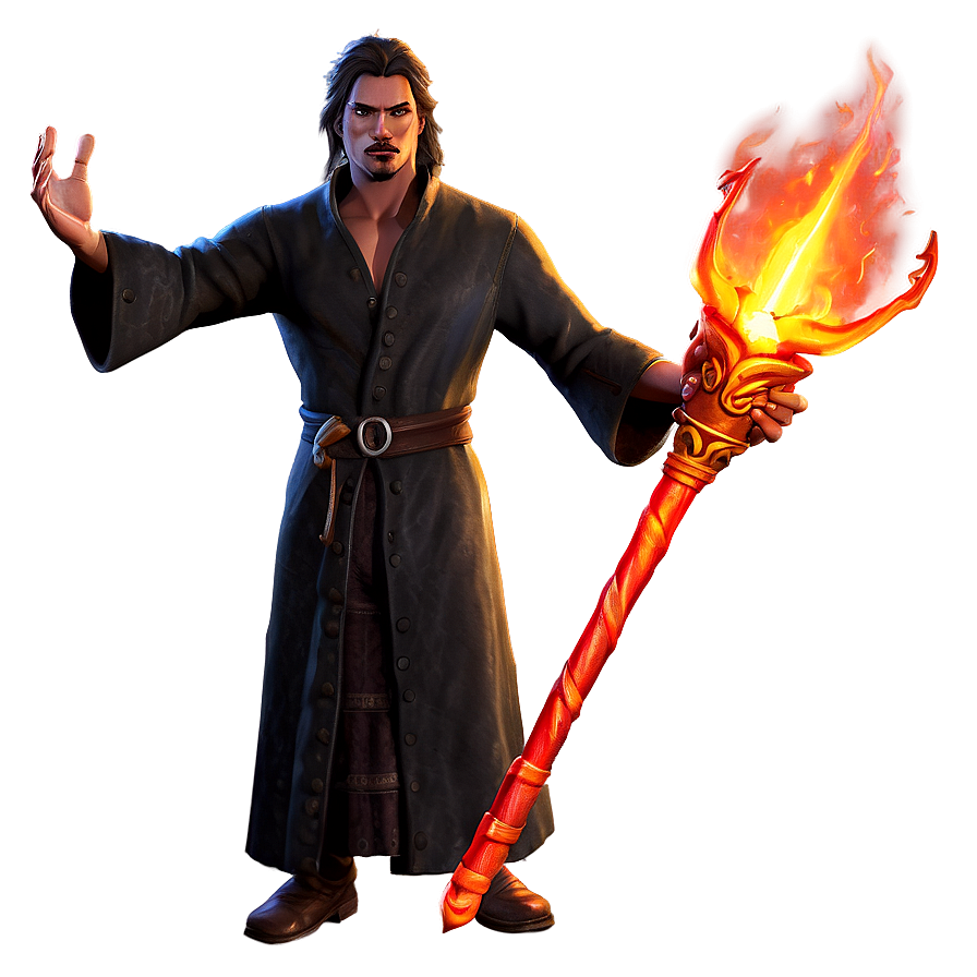 Sorcerer Magic Staff Png 91 PNG Image