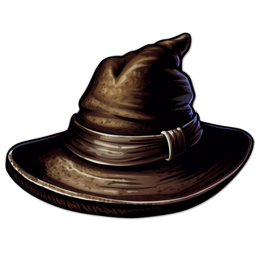 Sorting Hat Illustration Png Rkc42 PNG Image