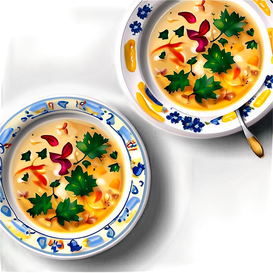 Soup Plates Design Png Ifr41 PNG Image