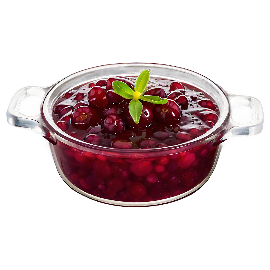 Sour Cranberry Sauce Png Hbt63 PNG Image