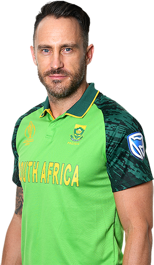 South African Cricketer Portrait PNG Image