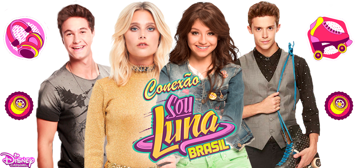 Soy Luna Brasil Promotional Banner PNG Image