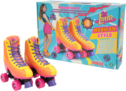 Soy Luna Mexican Style Roller Skates PNG Image