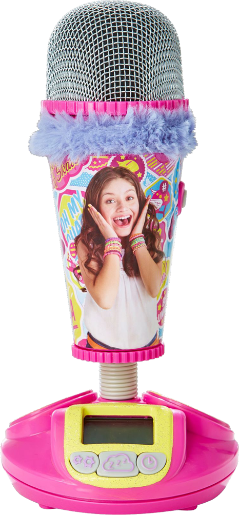 Soy Luna Themed Microphone Toy PNG Image