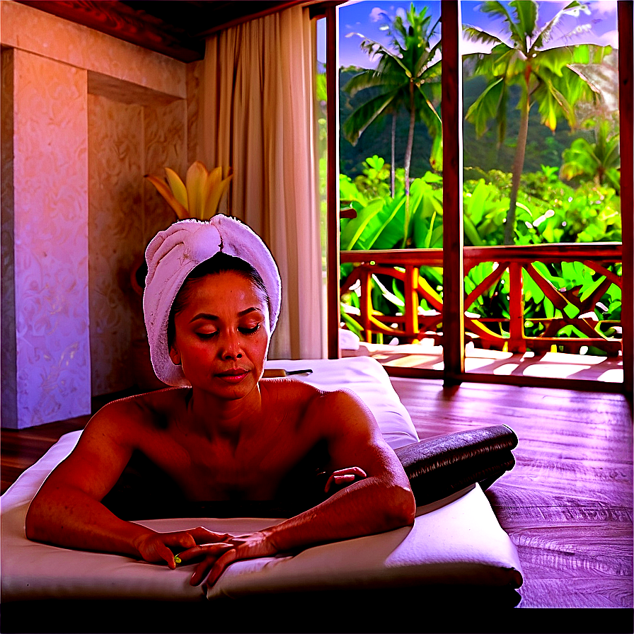 Spa And Wellness Vacation Png Xjh86 PNG Image