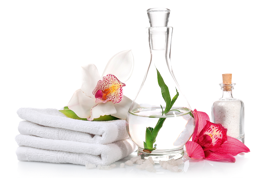 Spa Essentials Orchidsand Oils PNG Image