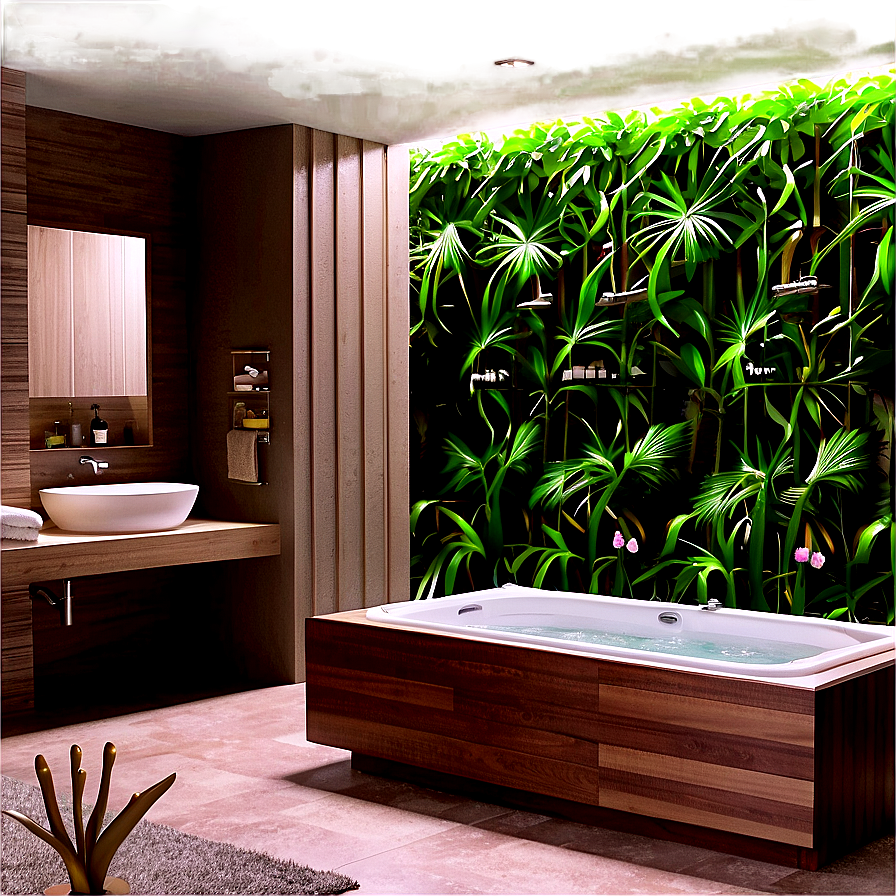 Spa-inspired Bathroom Png Ygw PNG Image