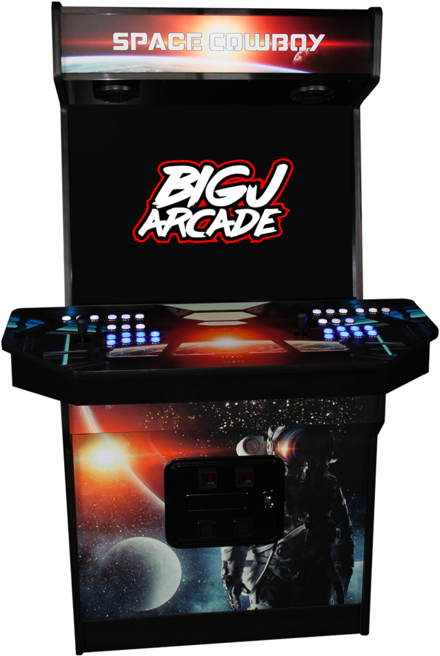 Space Cowboy Arcade Machine Big J Arcade PNG Image