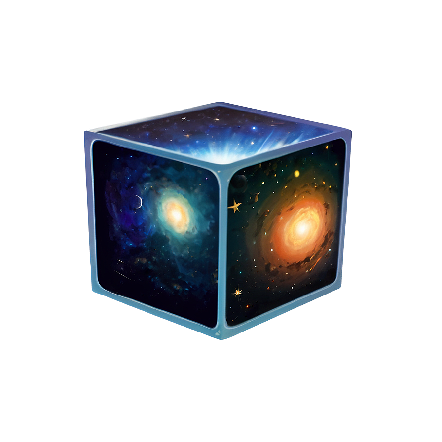 Space Cube Png Uga PNG Image