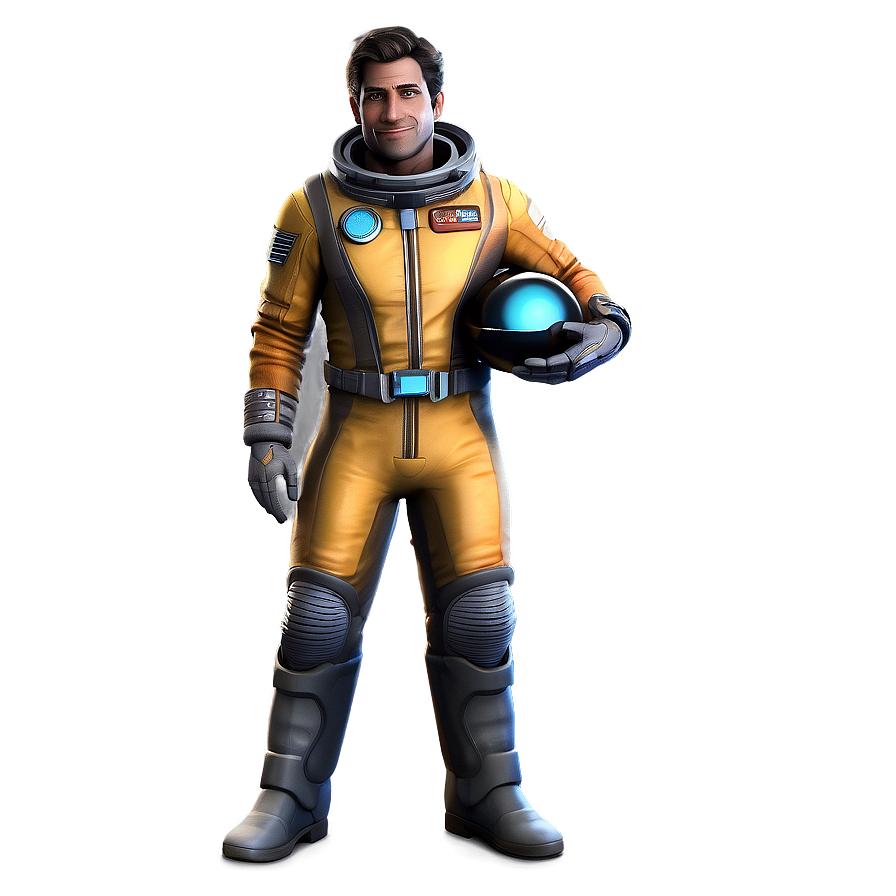 Space Explorer Character Png Ecn59 PNG Image