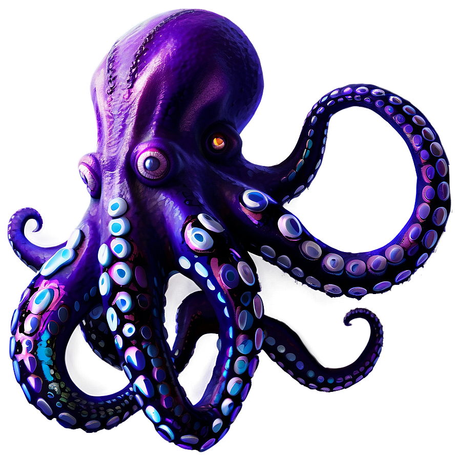 Space Octopus Png Qiw83 PNG Image