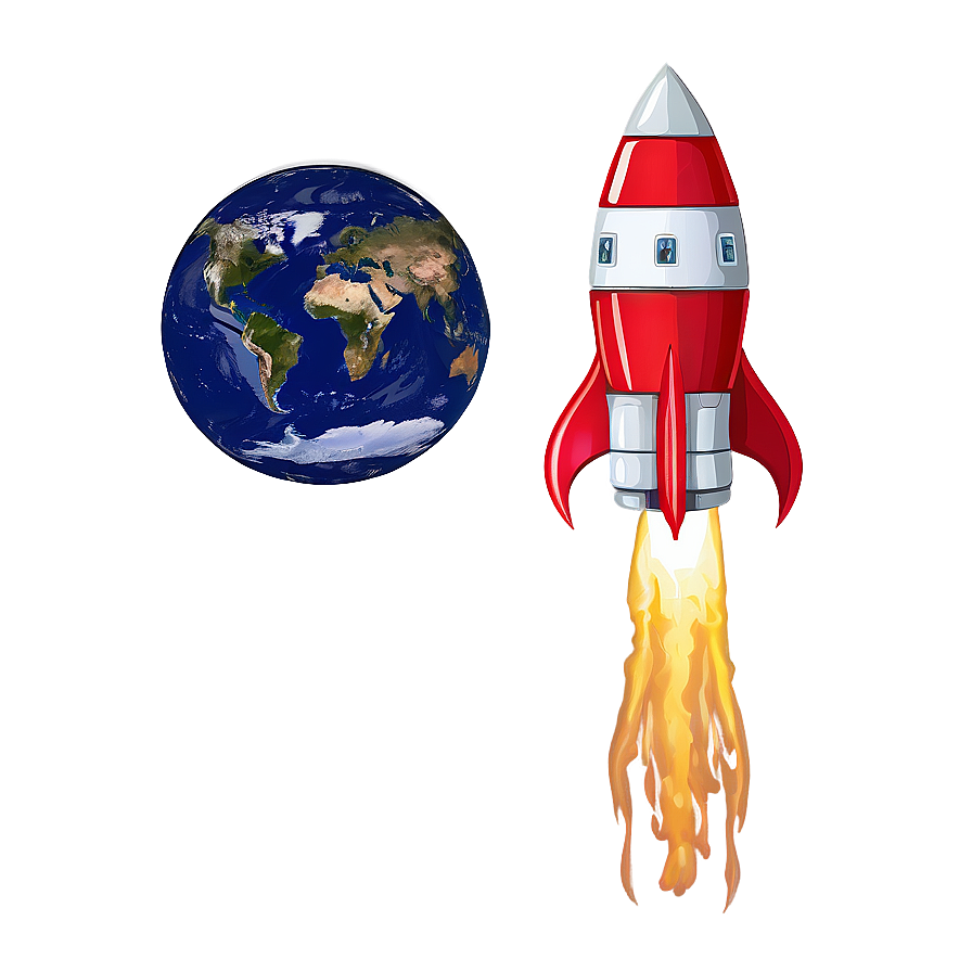 Space Rocket Png 33 PNG Image