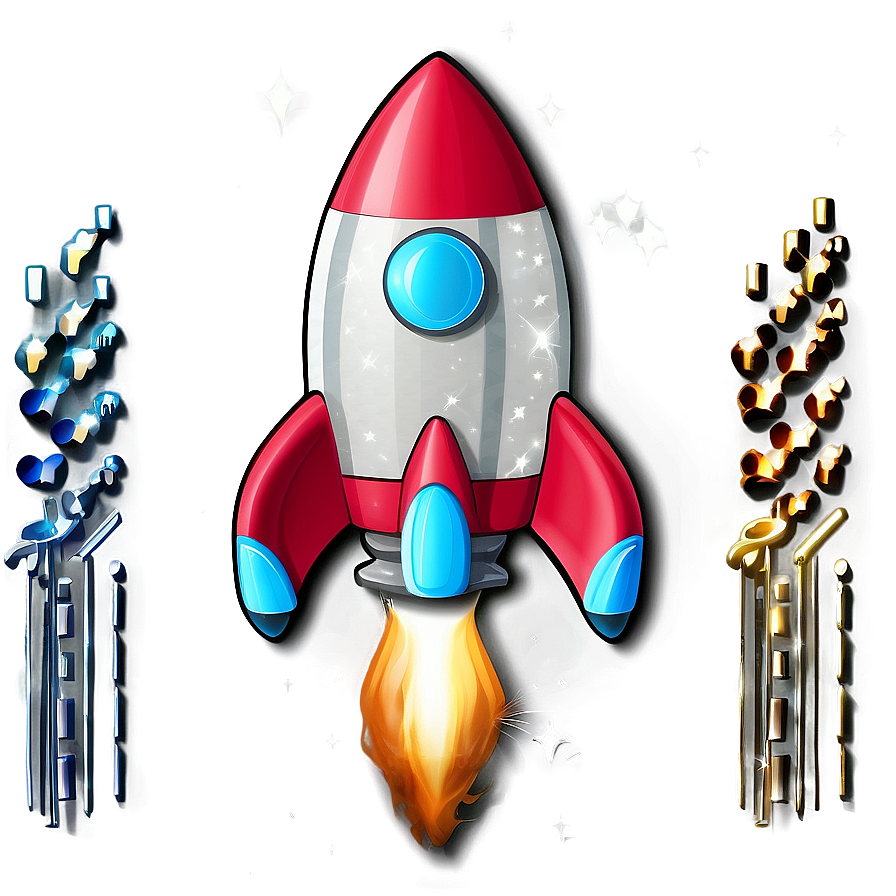 Space Rocket Png Yoj PNG Image