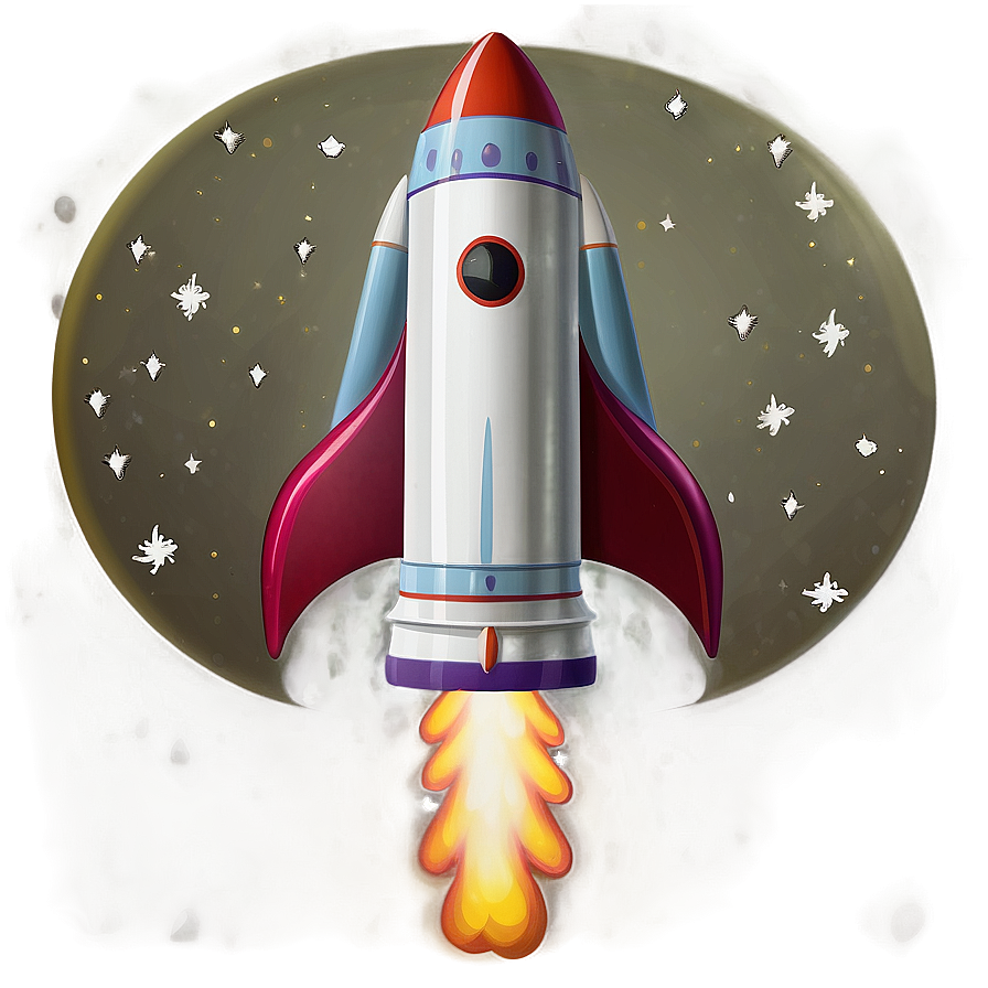 Space Rocket Shoot Png Cju PNG Image