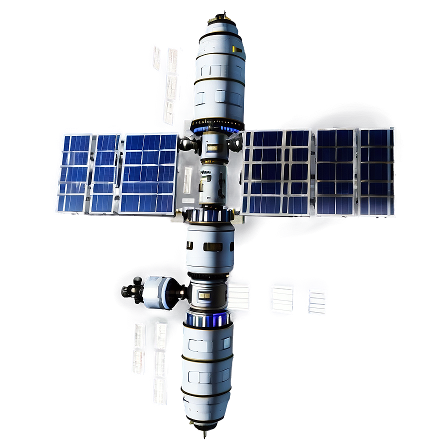 Space Station D PNG Image